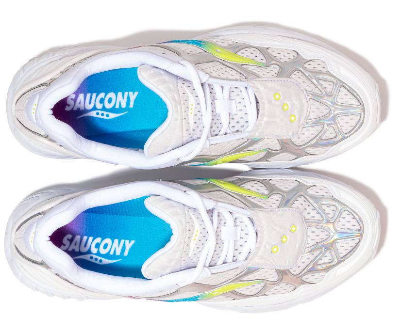 Women's Saucony Grid Web Originals White | Singapore 008ILHS